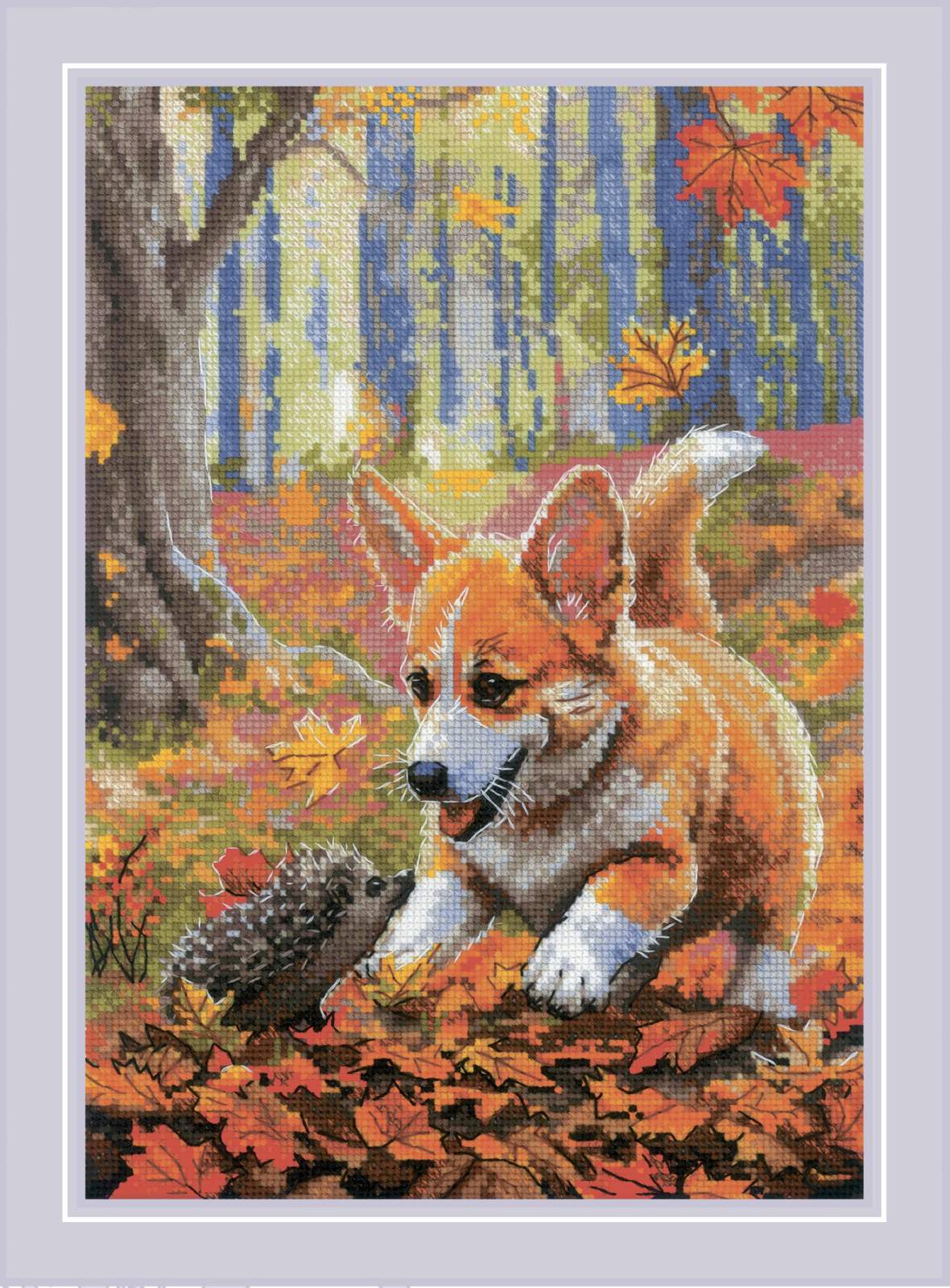 Meeting in the Forest - Cross Stitch Kit