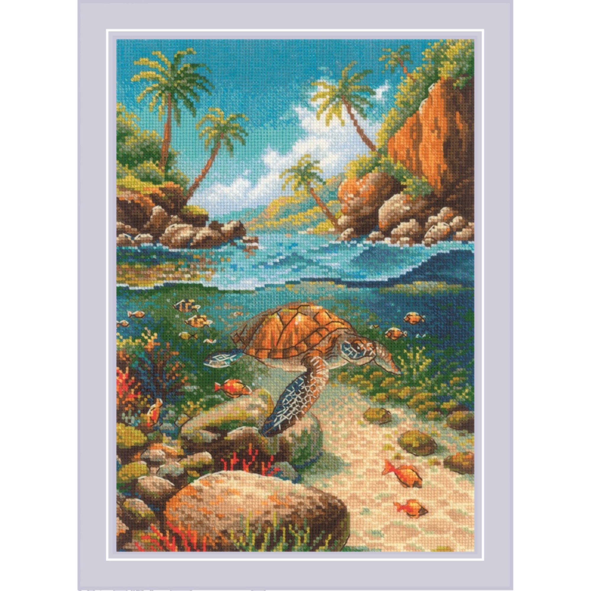 Under the Water - Cross Stitch Kit
