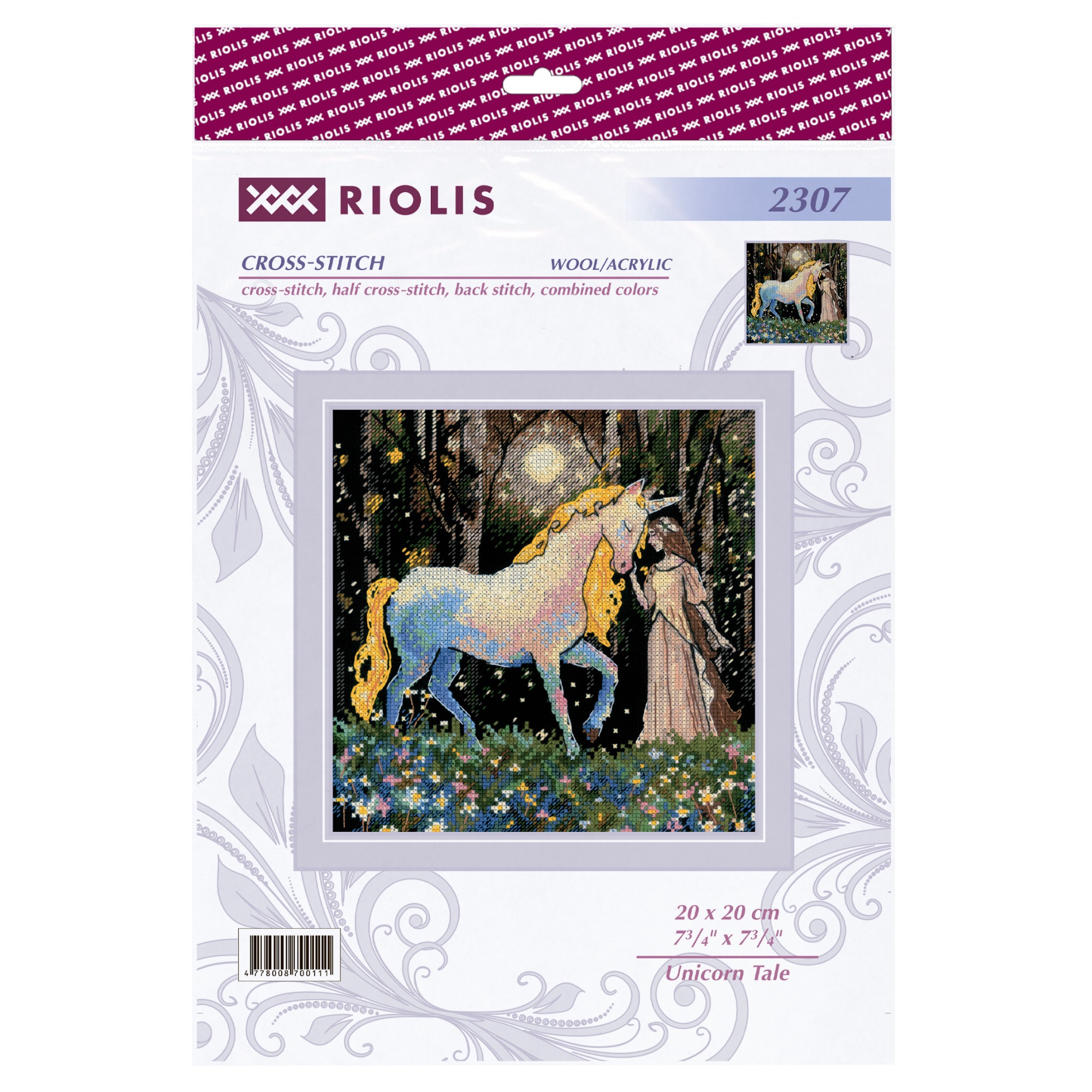 Unicorn Tale - Cross Stitch Kit