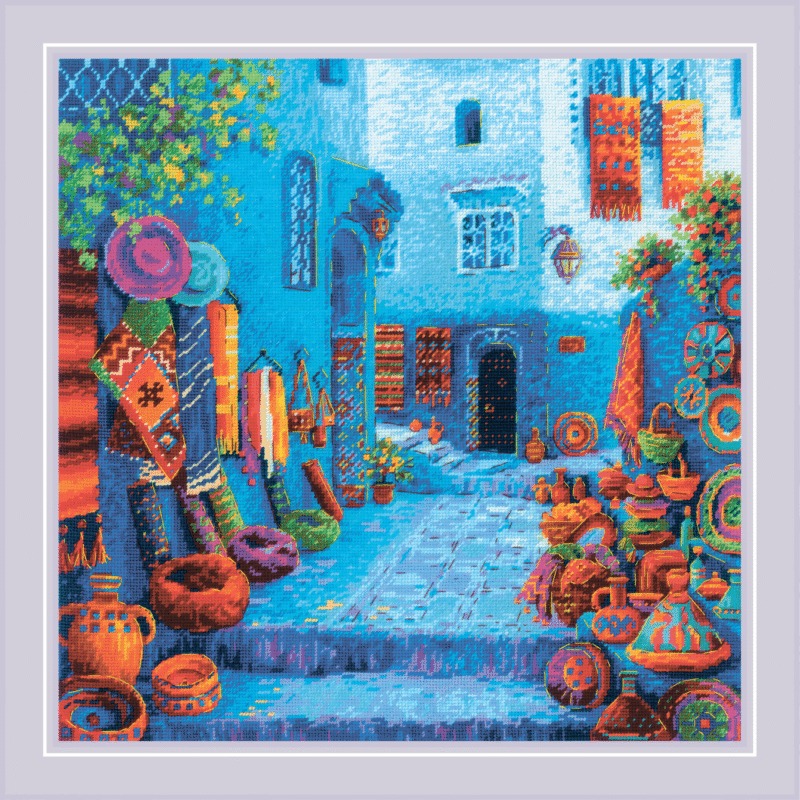 Colors of Morocco - Cross Stitch Kit