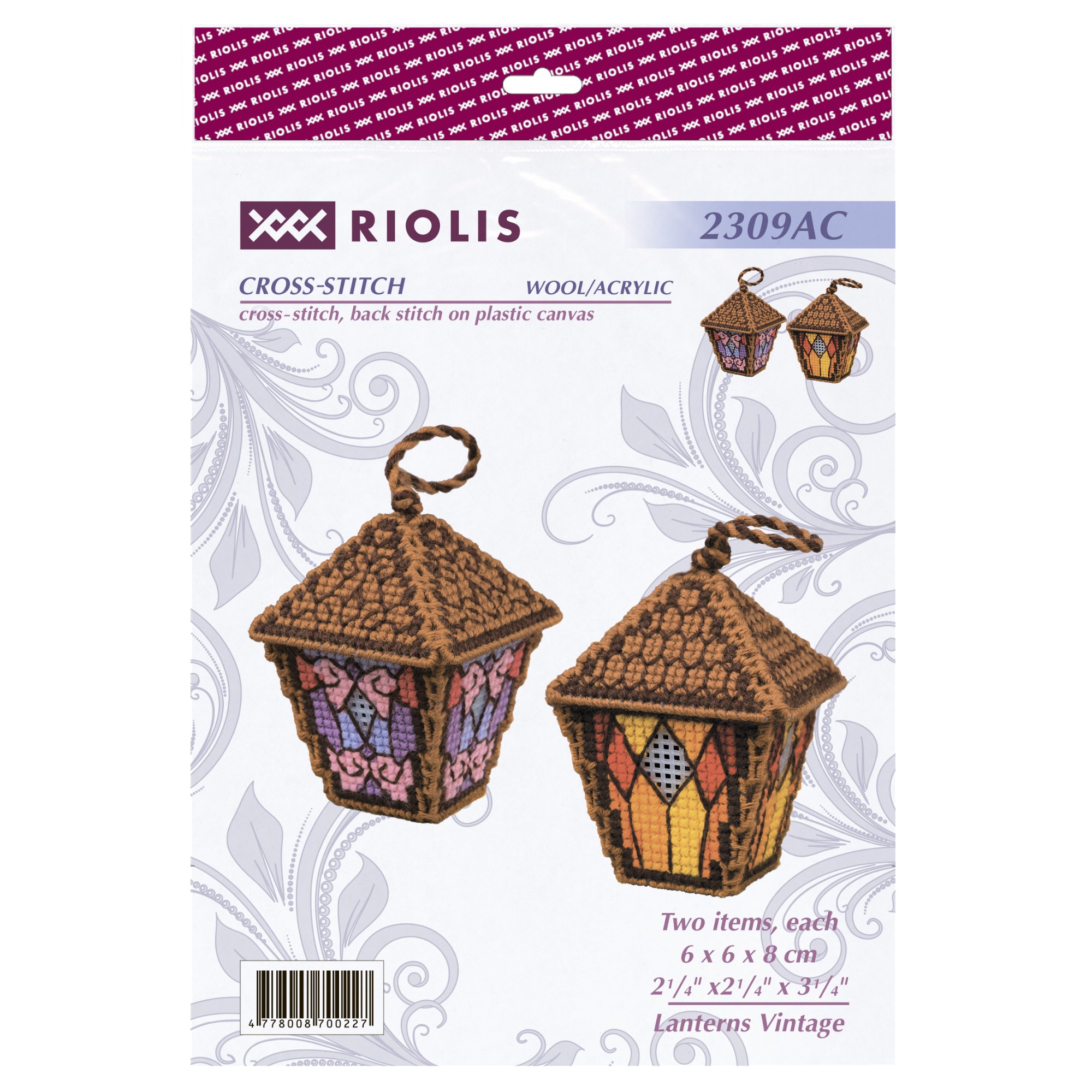 Lanterns Vintage - Cross Stitch Kit