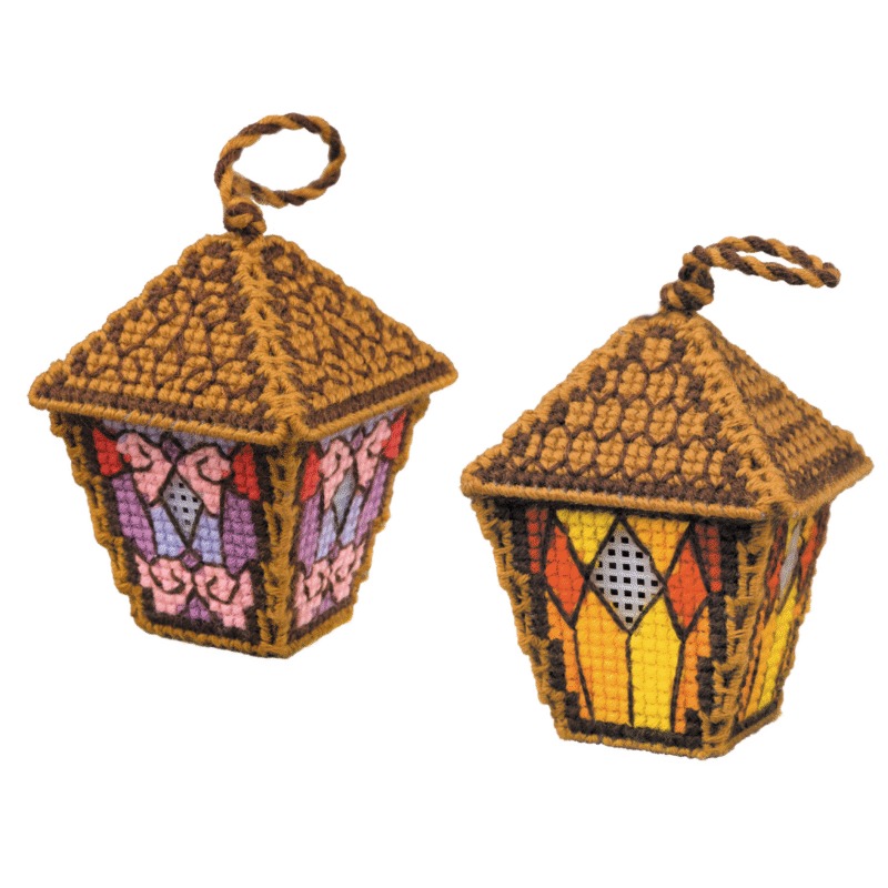 Lanterns Vintage - Cross Stitch Kit