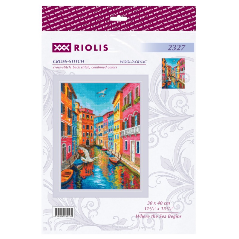 Where the Sea Begins - Cross Stitch Kit