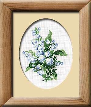 Lily Of The Valley - Cross Stitch Kit