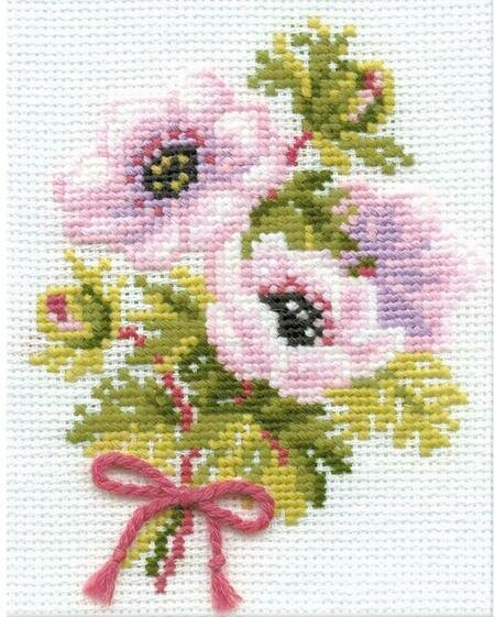 Anemones - Cross Stitch Kit