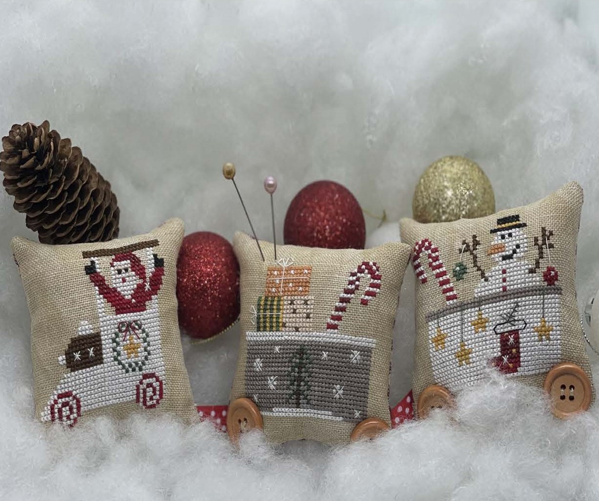 Christmas Train - Cross Stitch Pattern