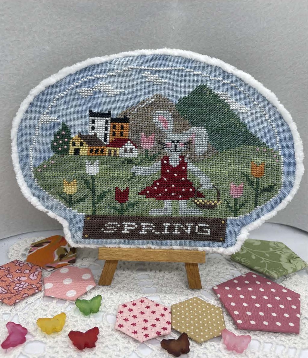 Spring in a Snowglobe - Cross Stitch Pattern