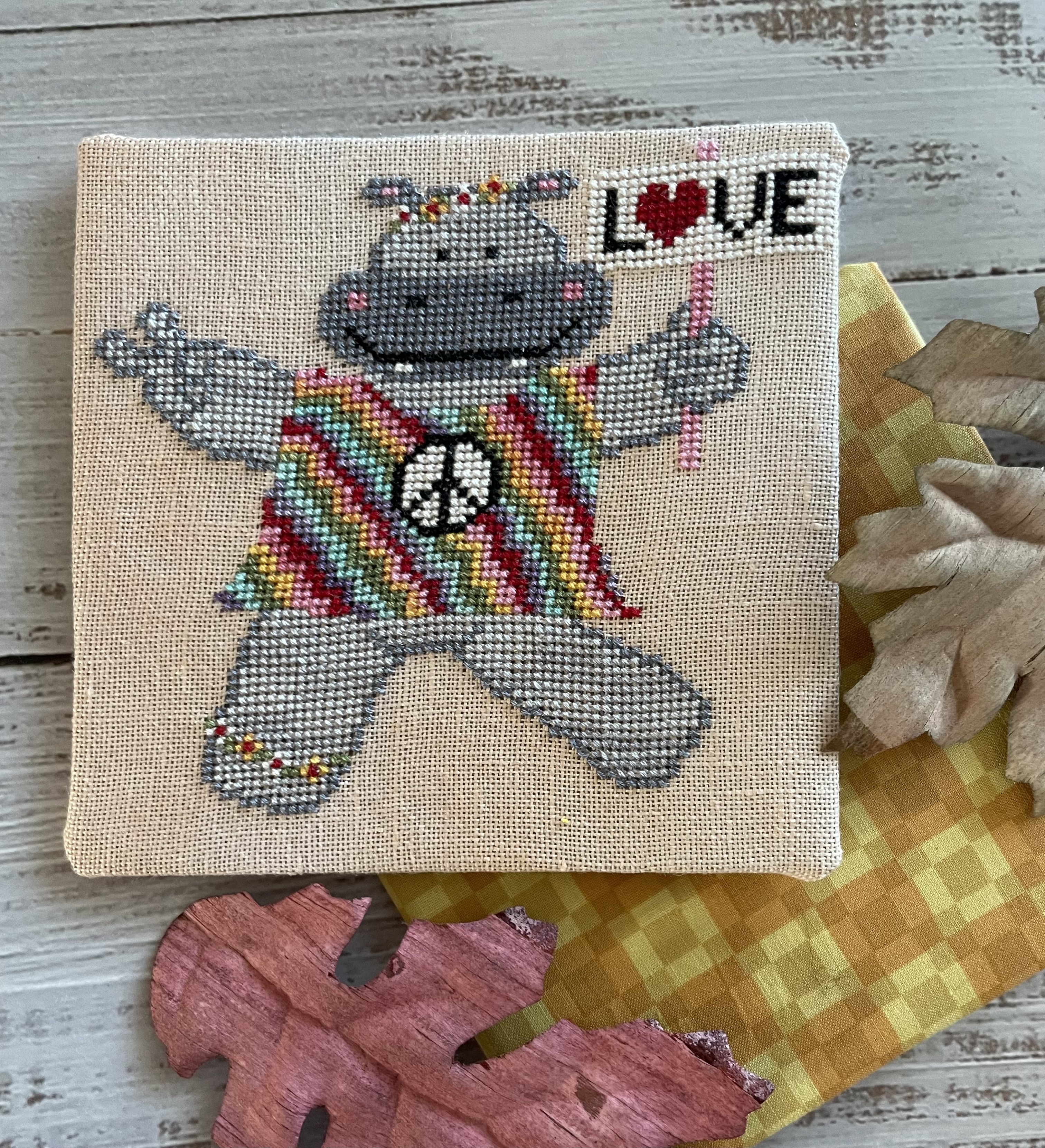 Hippypotamus - Halloween Animals - Cross Stitch Pattern