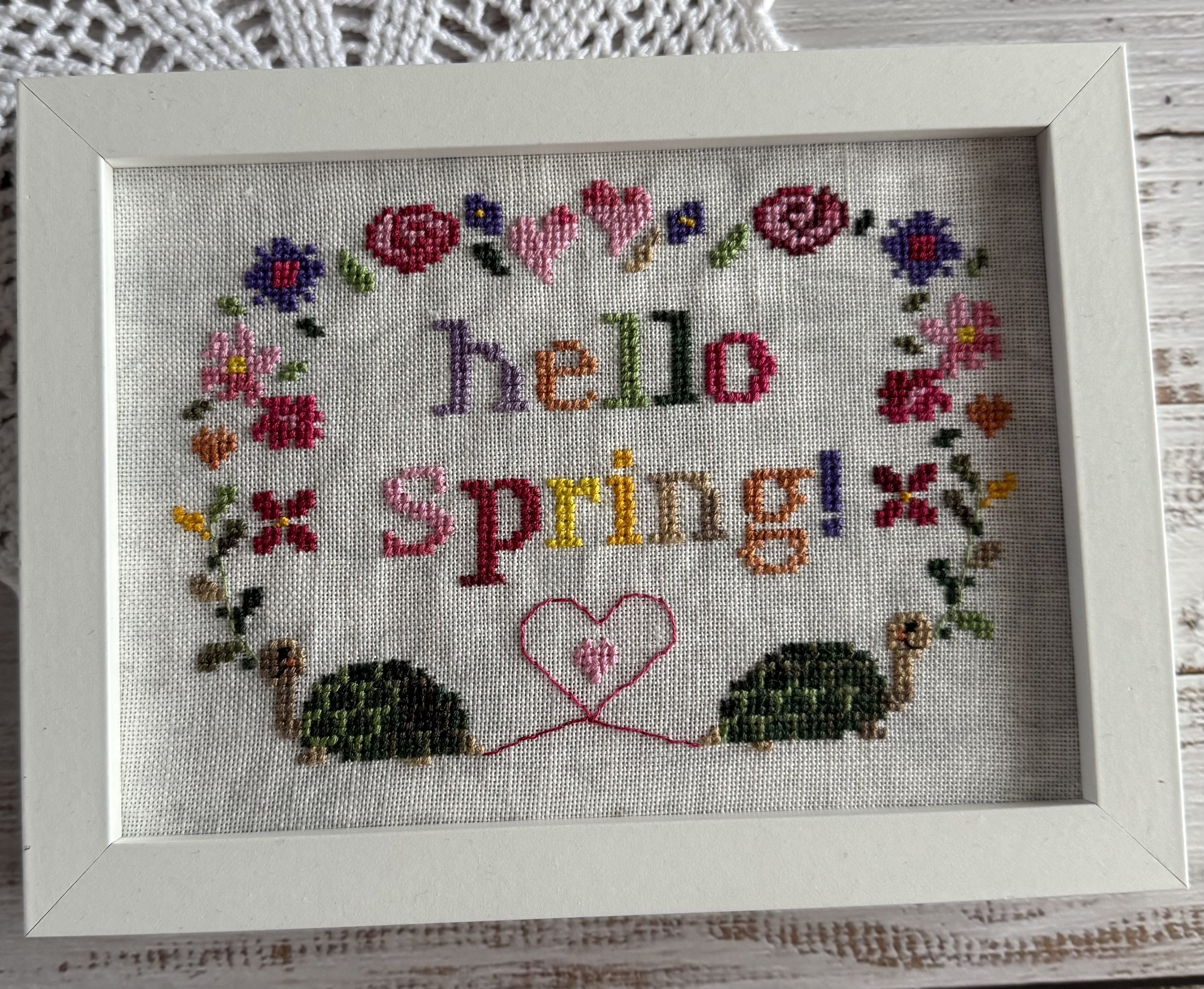 Hello Spring - Cross Stitch Pattern