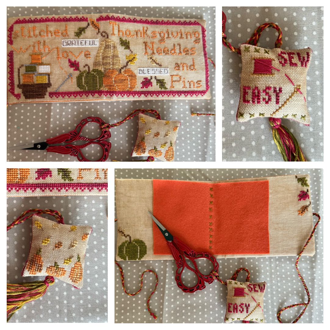 Thanksgiving Needlebook - Cross Stitch Pattern