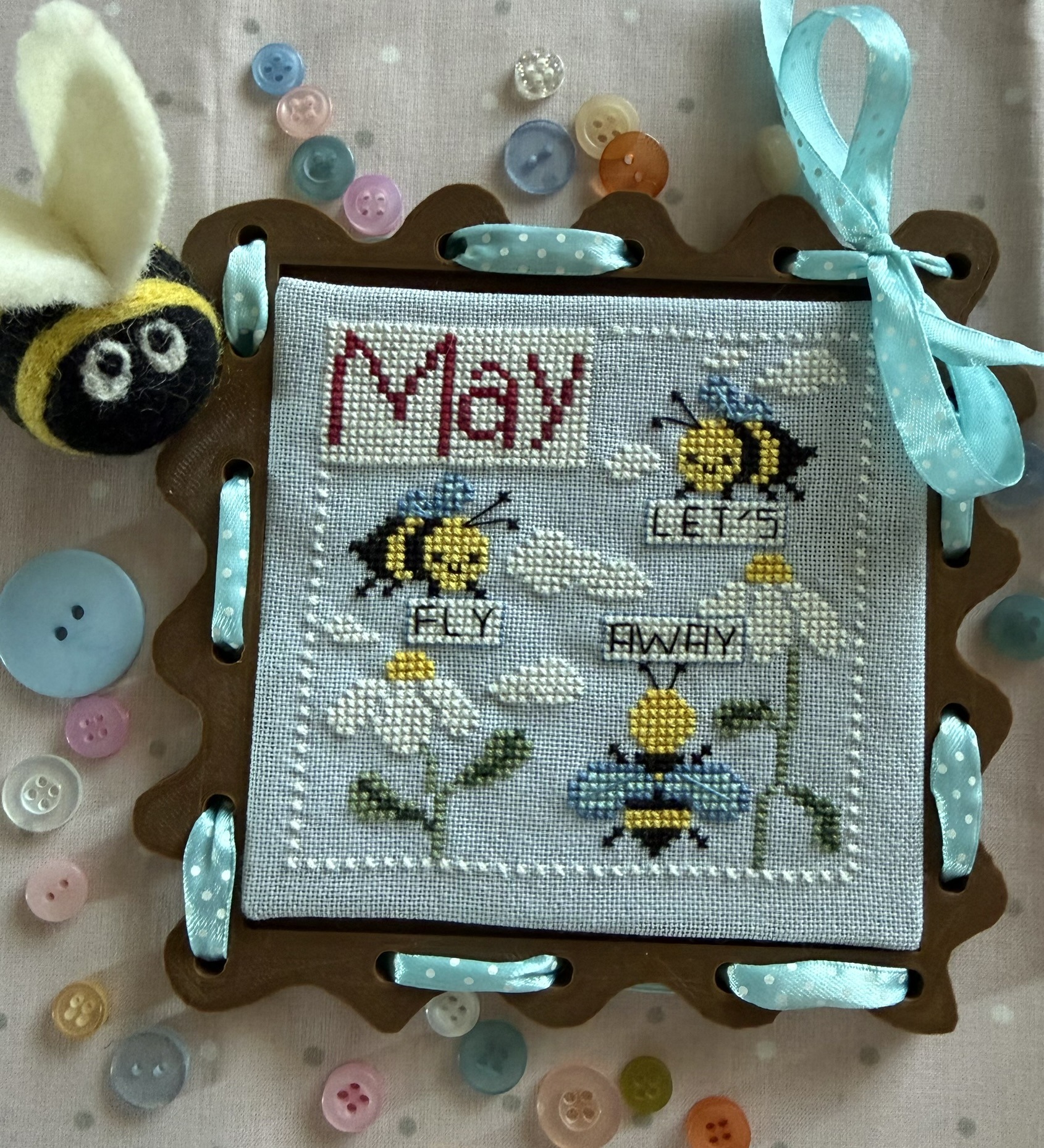 May - 12 Months - Cross Stitch Pattern