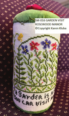 Garden Visit - Cross Stitch Pattern