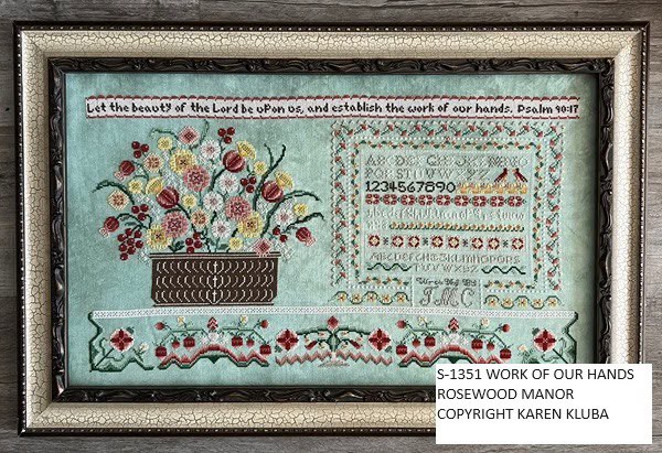 Work Of Our Hands - Cross Stitch Pattern