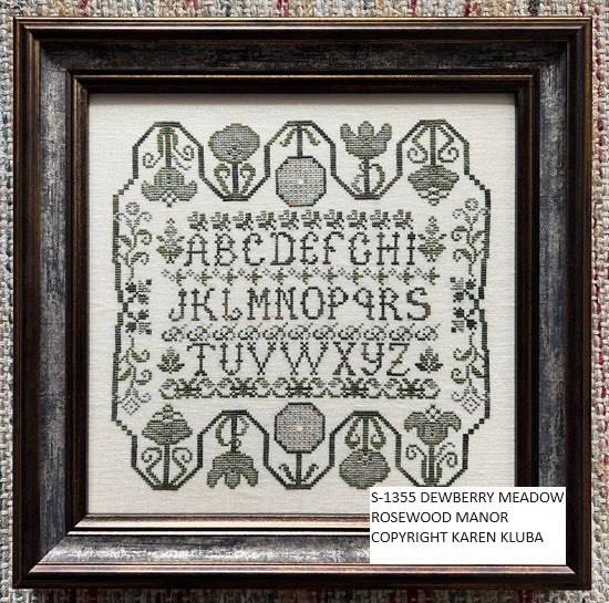 Dewberry Meadow - Cross Stitch Pattern