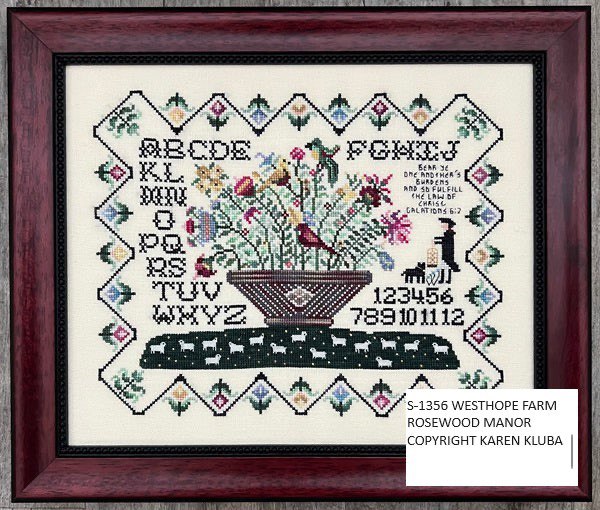 Westhope Farm Sampler - Cross Stitch Pattern