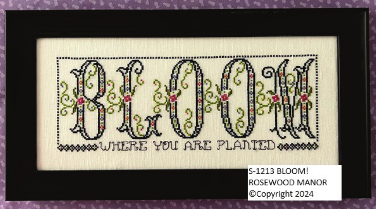 Bloom! - Cross Stitch Pattern