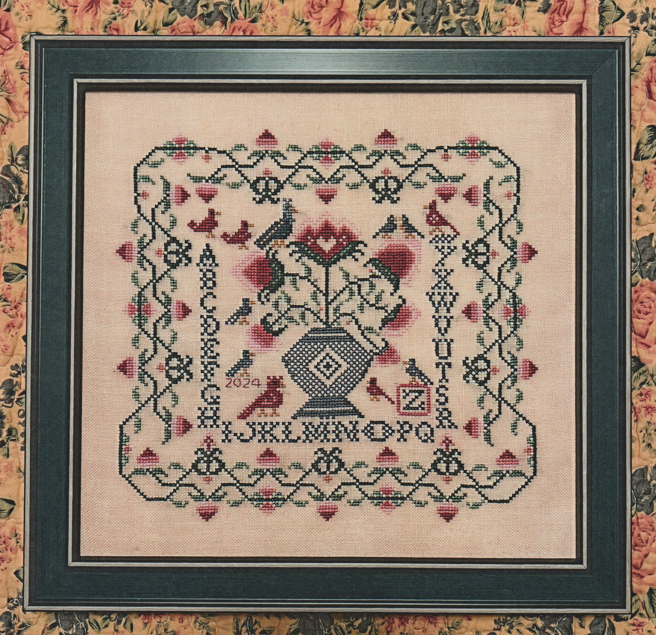 Larksworthy Sampler - Cross Stitch Pattern