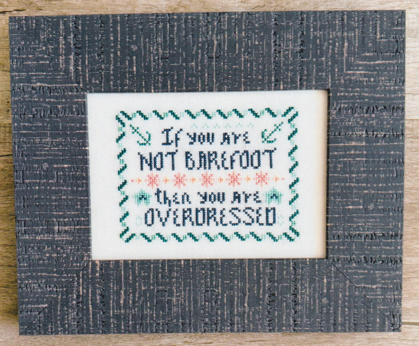 Barefoot - Cross Stitch Pattern