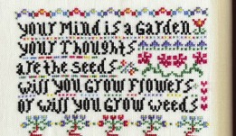 Grow Flowers - Cross Stitch Pattern
