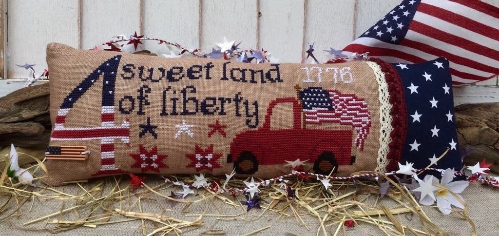 Sweet Land of Liberty (with embellishments) 