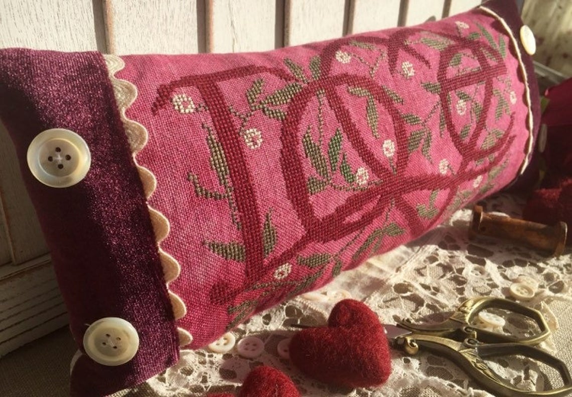 Love (with Embellishments) - Cross Stitch Pattern