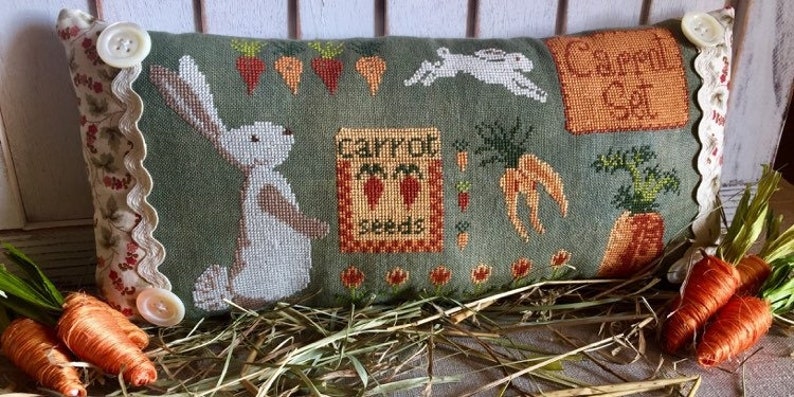 Carrot Set - Cross Stitch Pattern