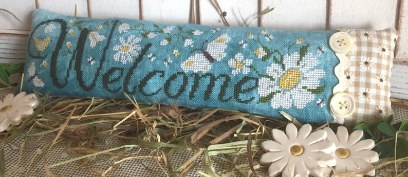 Welcome Daisy - Cross Stitch Pattern