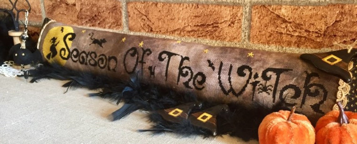 Season of the Witch - Halloween Cross Stitch Pattern