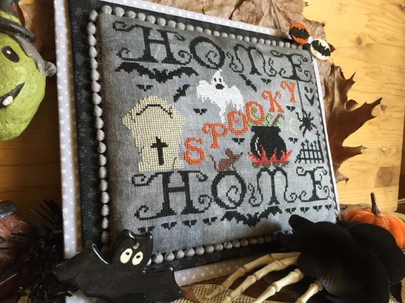 Home Spooky Home - Cross Stitch Pattern