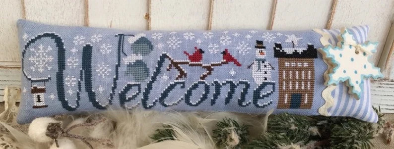 Welcome Snow - Cross Stitch Pattern