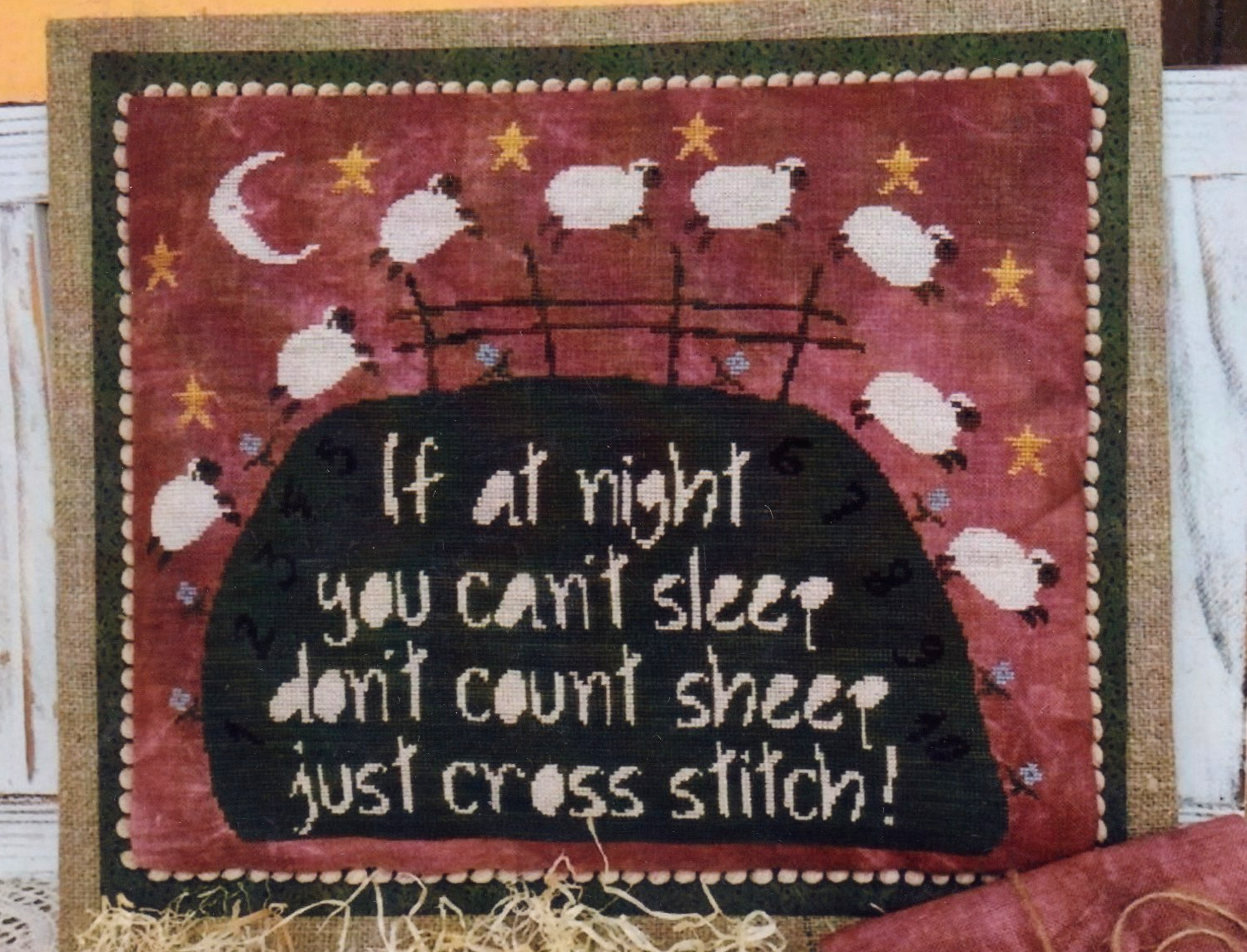 Count Some Sheep - Cross Stitch Pattern