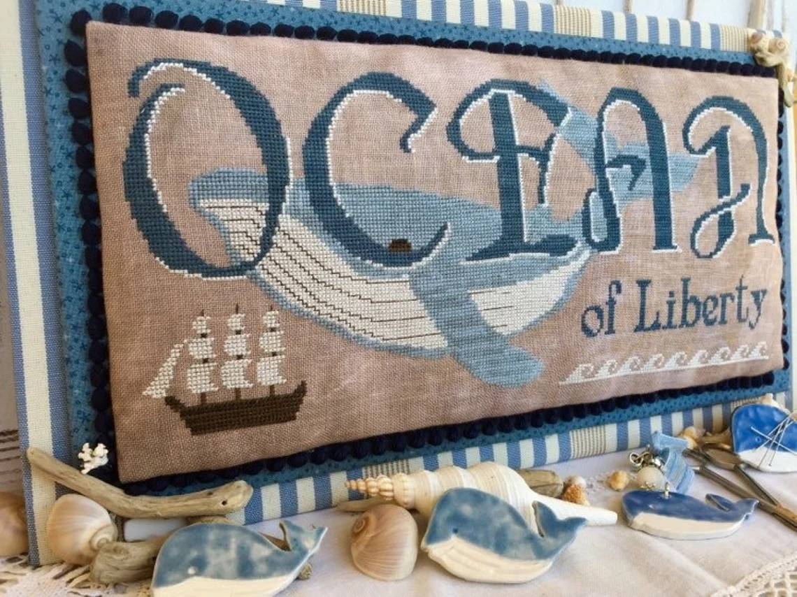 Ocean of Liberty - Cross Stitch Pattern