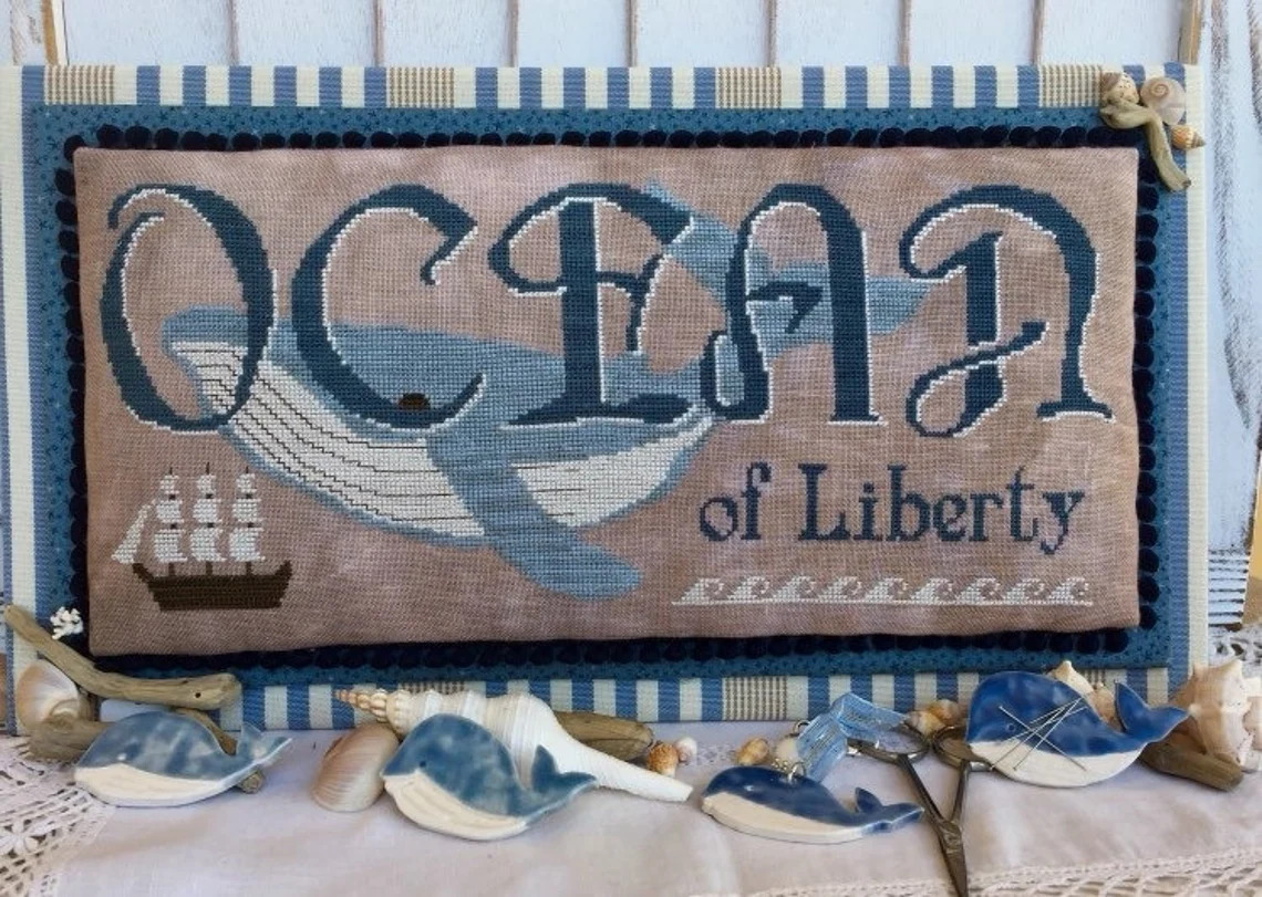 Ocean of Liberty - Cross Stitch Pattern