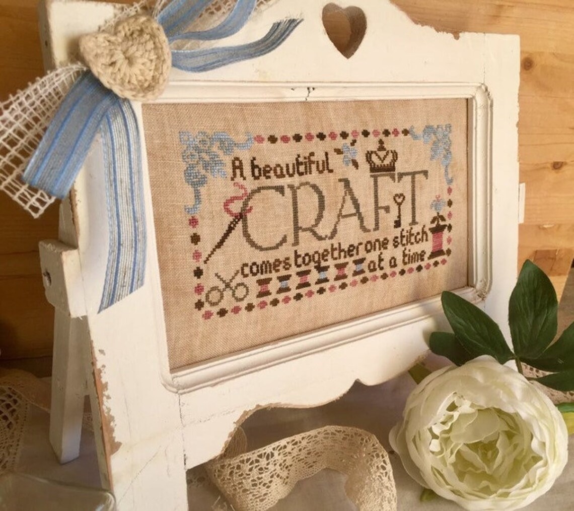 A Beautiful Craft - Cross Stitch Pattern