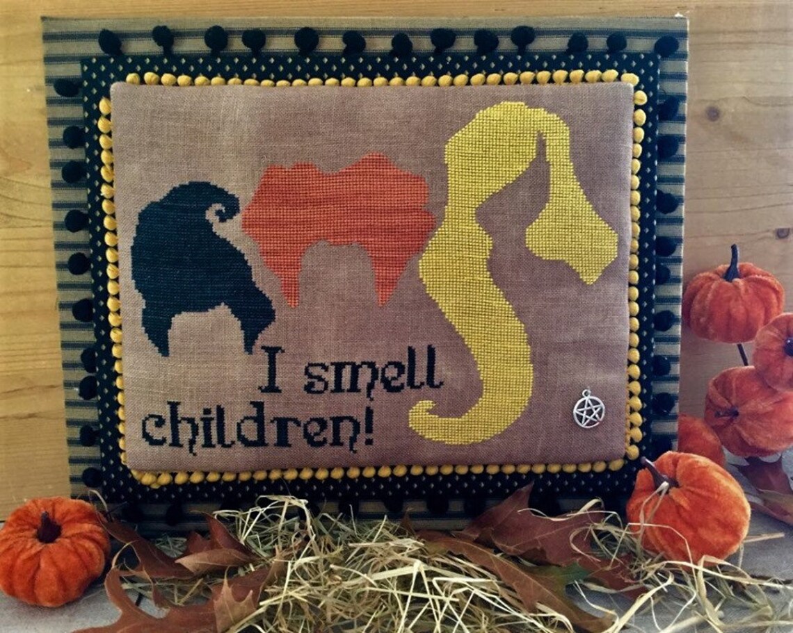 I Smell Children - Halloween Cross Stitch Pattern