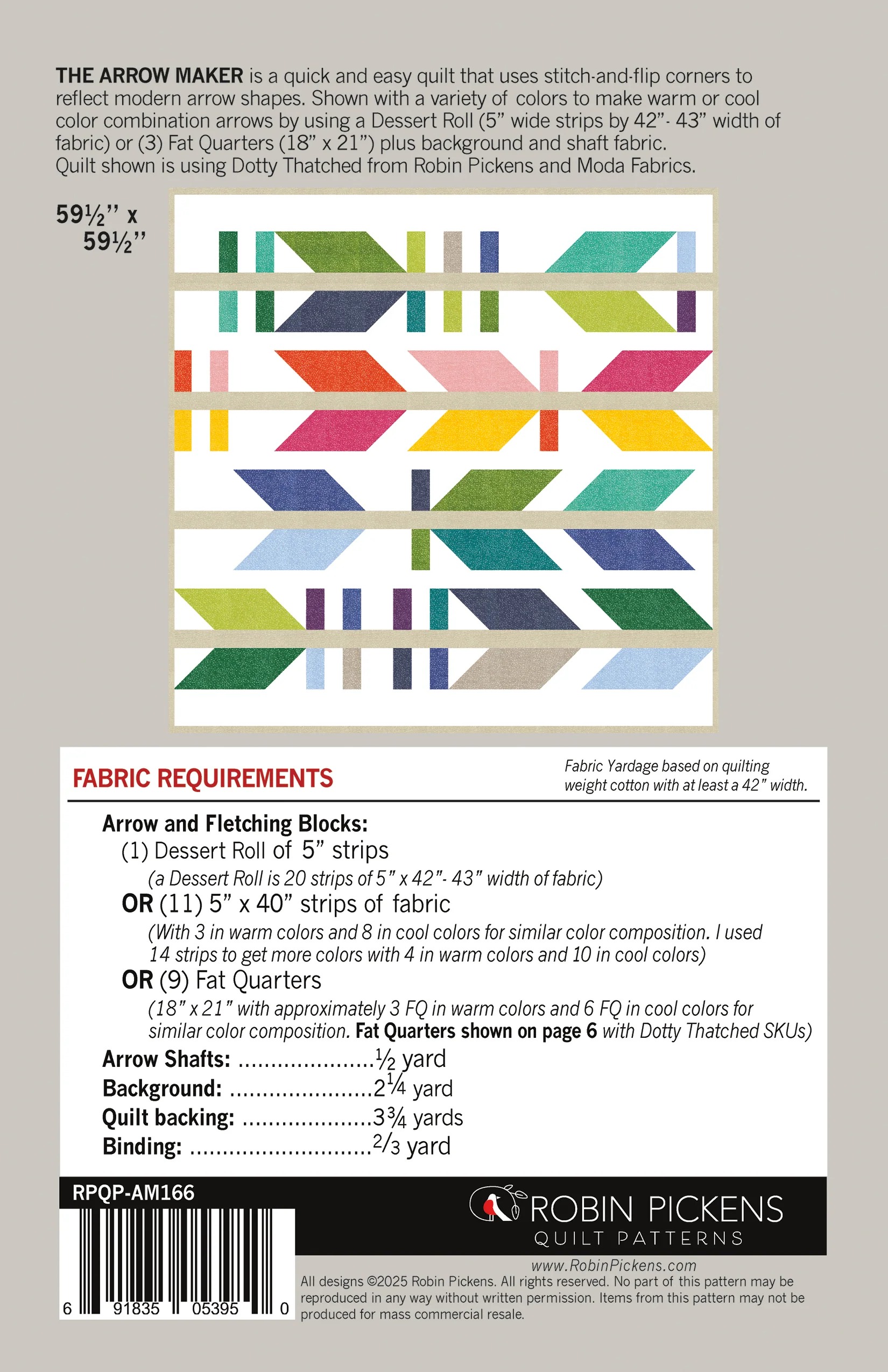 The Arrow Maker - Quilt Pattern