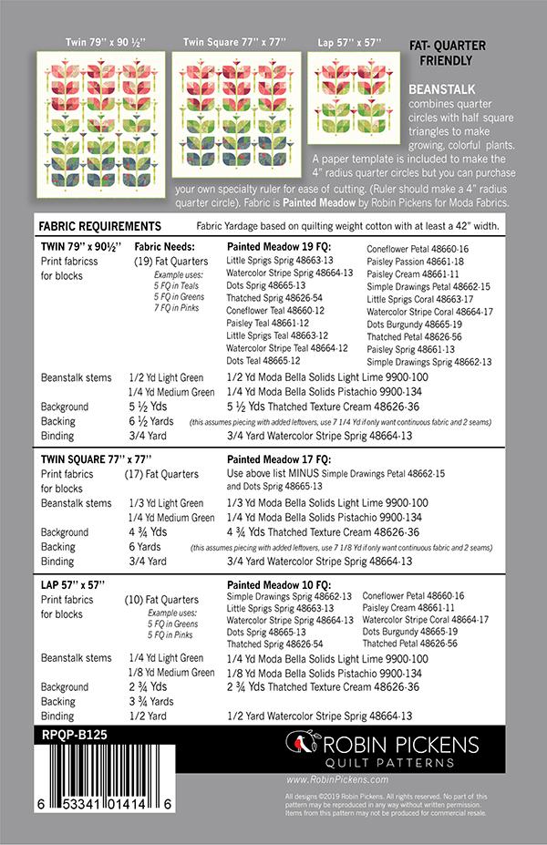 Beanstalk - Quilt Pattern