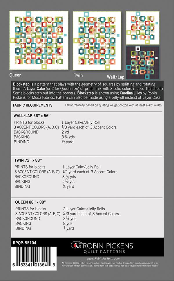 Blockstep - Quilt Pattern