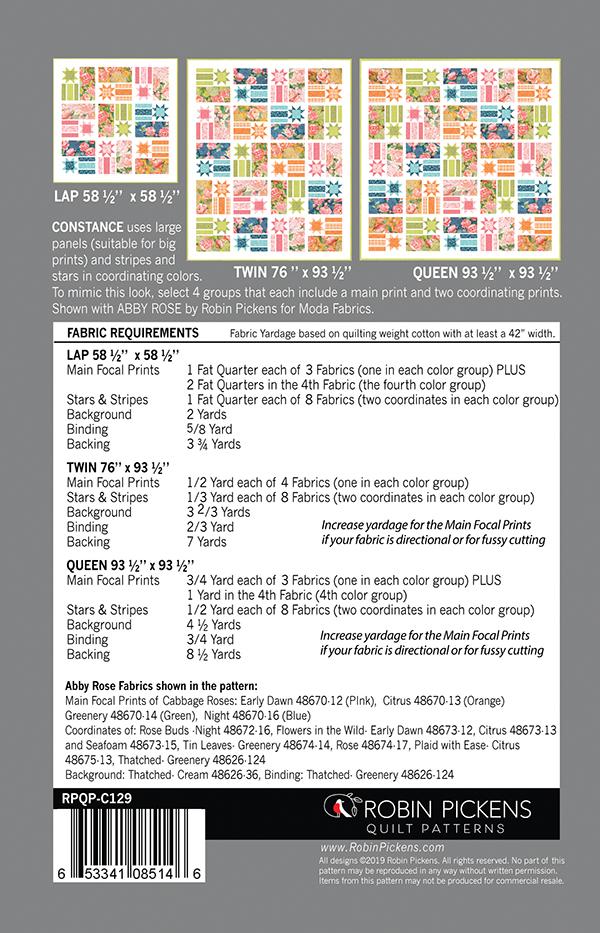 Constance - Quilt Pattern