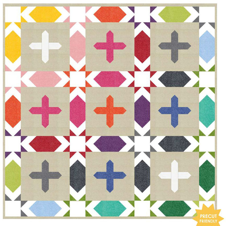 Crosswalk Plus - Quilt Pattern