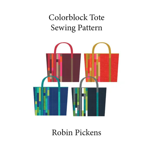 Colorblock Tote - Quilt Pattern