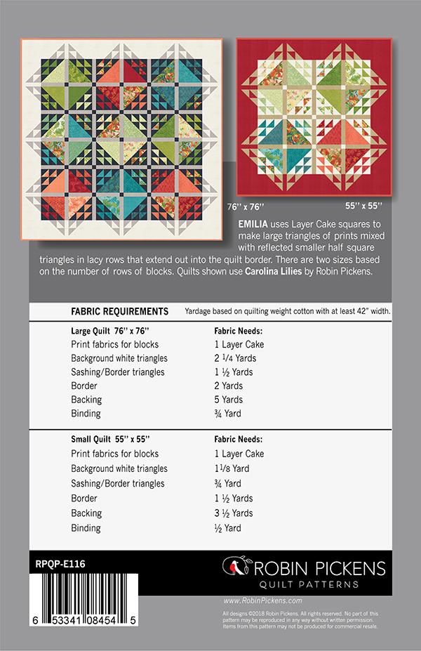 Emilia - Quilt Pattern