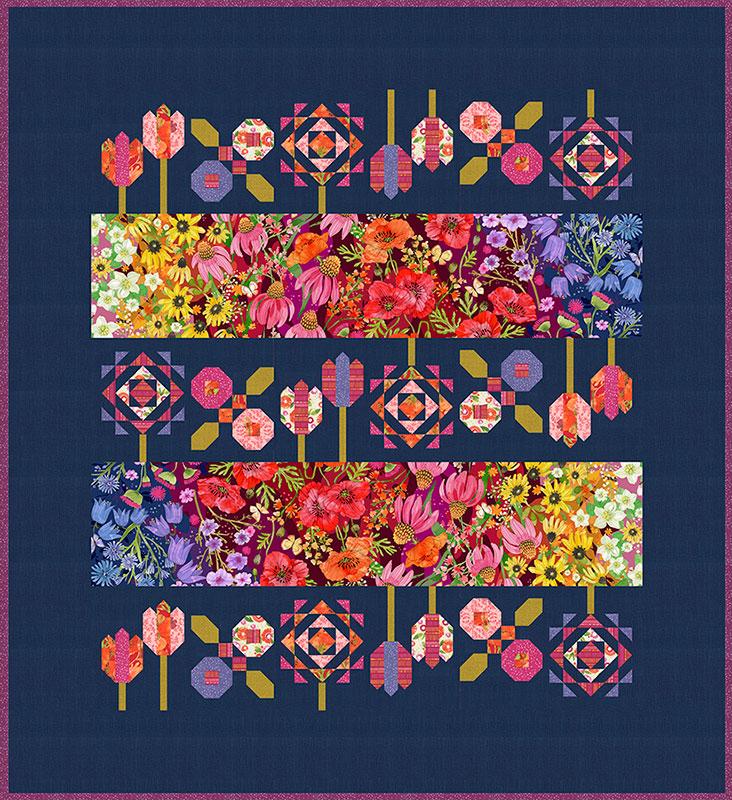 Gathering Wildflowers - Quilt Pattern