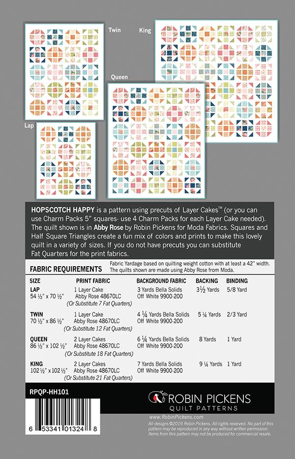 Hopscotch Happy - Quilt Pattern