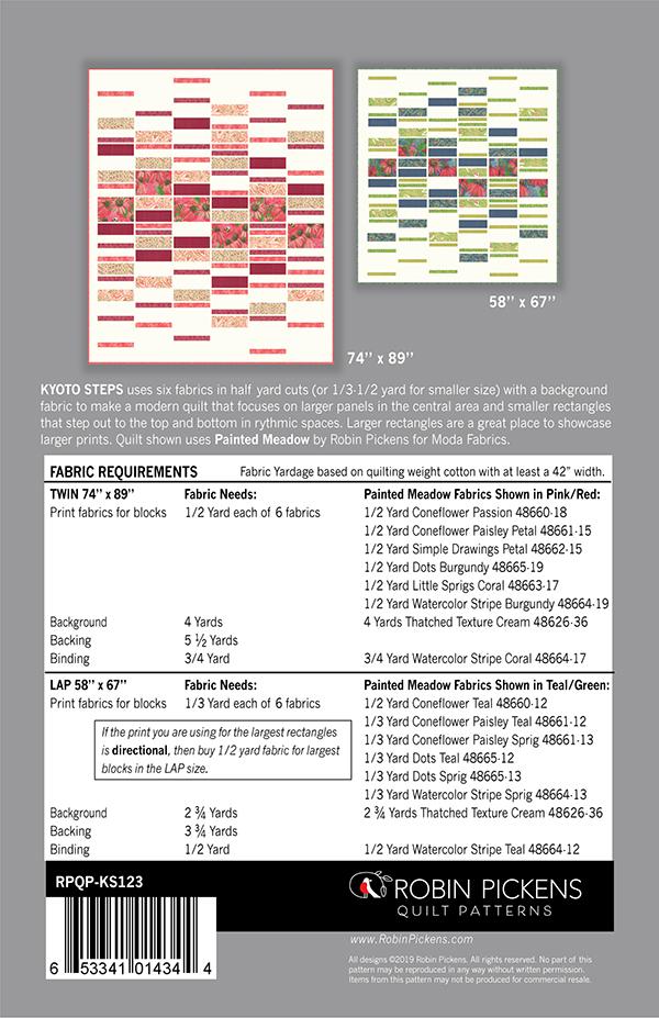 Kyoto Steps - Quilt Pattern