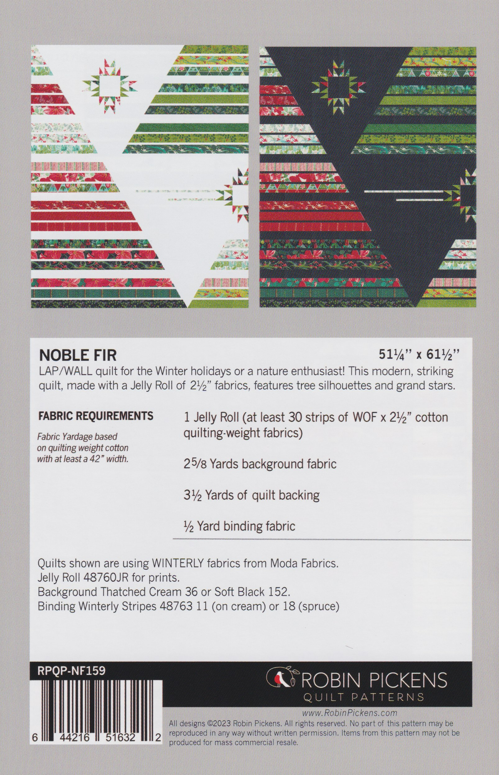 Noble Fir  - Quilt Pattern