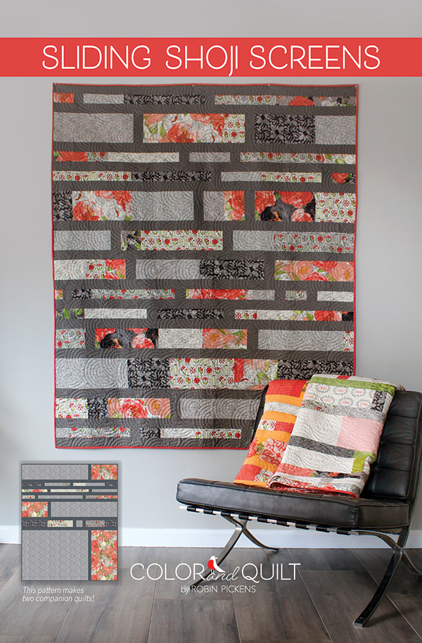 Sliding Shoji Screens - Quilt Pattern