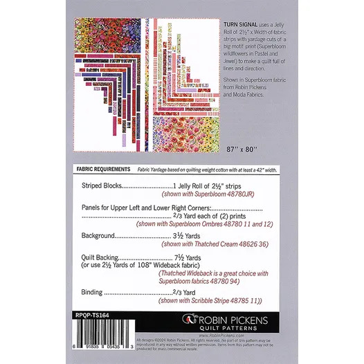 Turn Signal - Quilt Pattern