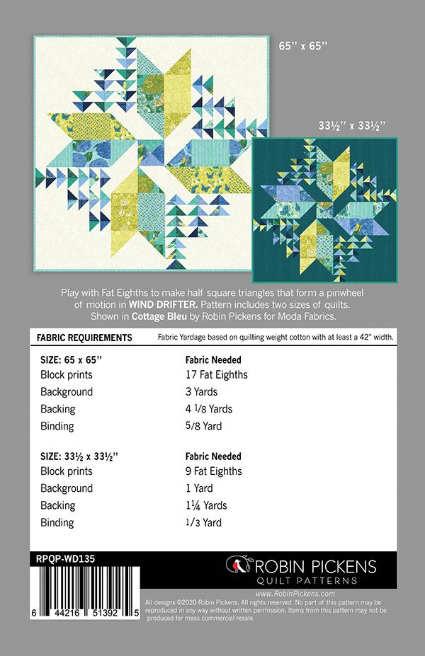 Wind Drifter - Quilt Pattern