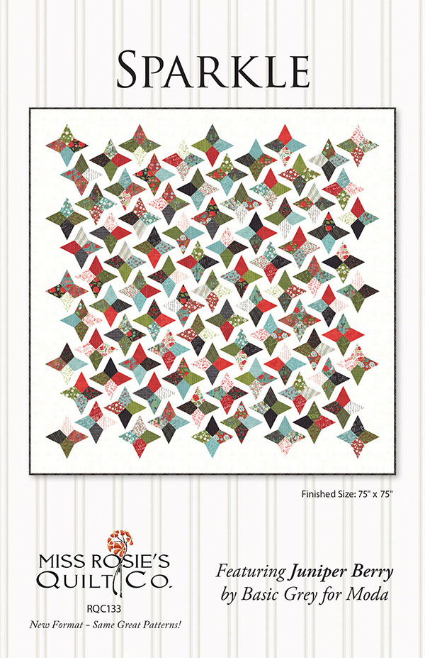 Miss Rosies Quilt Co Sparkle Quilt Pattern 123Stitch